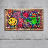 peinture abstraite originale Nous peignons toutes nos peintures avec des peintures acryliques de haute qualité, les peintures sont sans danger pour la santé et surtout respectueuses de l'environnement. Nous tendons la toile sur un châssis en bois naturel. Afin que les peintures acryliques sur la peinture restent saturées pendant de nombreuses années, nous affinons la surface avec un vernis acrylique transparent à base d'eau.