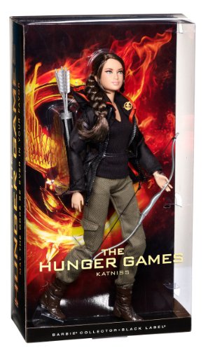 Muñeca Barbie Collector Katniss Everdeen Hunger Games miniatura 5