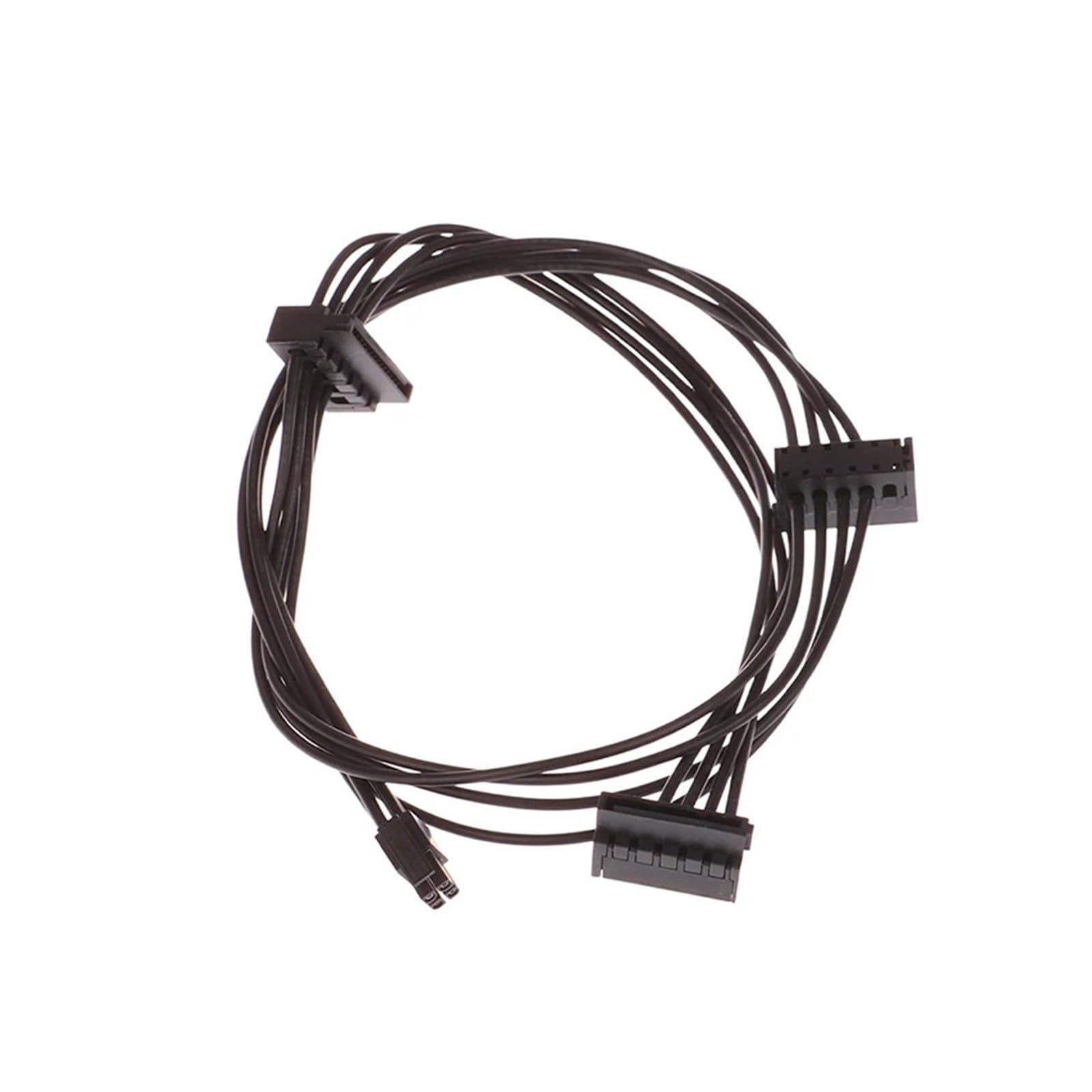 Generico Cavo di alimentazione Mini da 4 pin a 2 SATA 45 cm