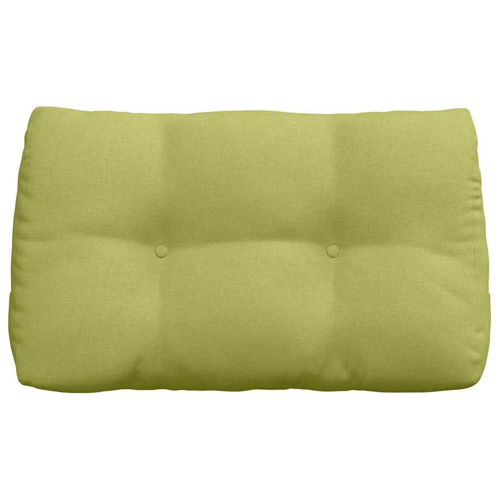 Rückenstützkissen Hellgrün 80 x 24 x 50 cm Stoff mit ergonomischer Lordosenstütze, abnehmbarem Bezug, atmungsaktiv, weich und rutschfest für Büro, Sofa, Auto, Bett, Rollstuhl und Reise