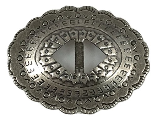 Conchos Mixed Finishes Western 1 1/4