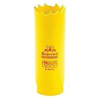 Vista 23 de Starrett HSS BI-Metal, Sierra perforadora de corte profundo con eje, 3/4 pulg - 19 mm diámetro