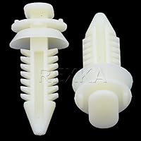 Vista 7 de Rexka 100 piezas de clips de panel de puerta 15545202 compatibles con GM Chevrolet GMC Trucks Chevy Pickup SUV