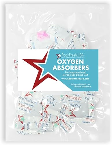 Miniatura 2 de Paquete de 200 paquetes de absorción de oxígeno de 30 cc, grado alimenticio, no tóxico, conservación de alimentos, guía de almacenamiento de