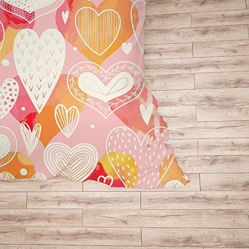 Parure housse de couette peinture douce en polyester haute qualité