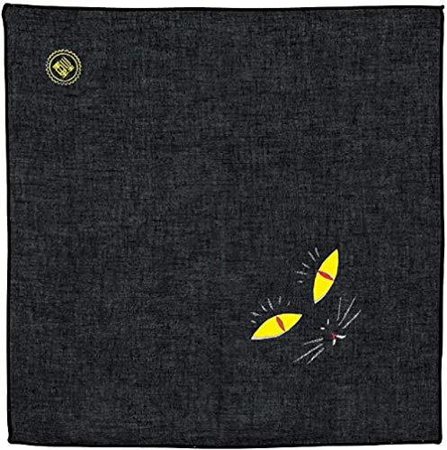 むす美 コチャエ 指人形 ハンカチ ネコ クロ 60064-101 35cm