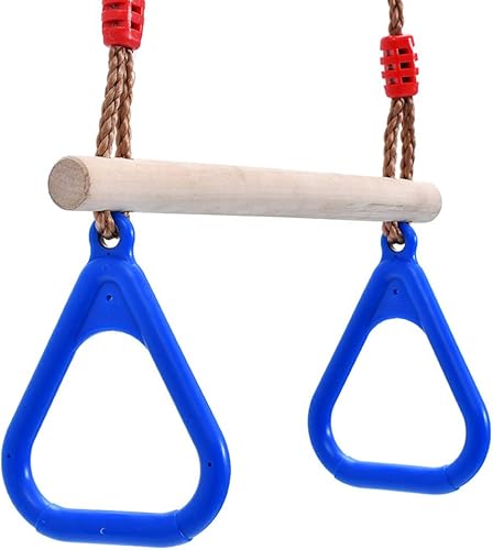 Miniatura 4 de BESPORTBLE Anillos de plástico de madera ajustables para gimnasia color aleatorio