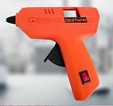 PISTOLA INCOLLATRICE COLLA A CALDO ELETTRICA TERMOCOLLANTE BRICOLAGE LEGNO PLASTICA TESSUTI 20W DT-5515