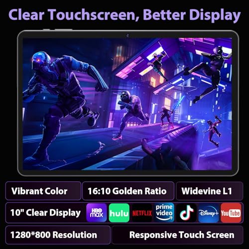 2026 Android 15 Tablet with Keyboard - 26GB+256GB+2TB Expand, Octa-Core ...