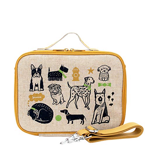 SoYoung Lunch Bag - Raw Linen, Eco-Friendly, Retro-Inspired and Easy to Clean