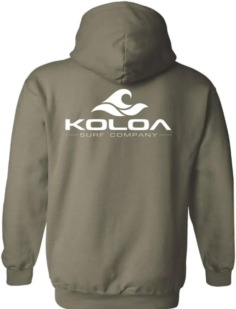 Joe's USA Koloa Classic Wave Logo Hoodies. Hooded Sweatshirt-s in Sizes S-5XL