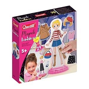 Quercetti Magnetic Fashion Anna Anziehpuppen-Set