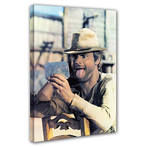 Terence Hill - Miroir - Mon nom est Personne - Canvas (60 x 80 cm) Cover