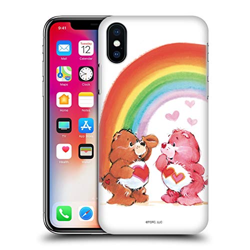 Coque rigide Care Bears iPhone X colore vos journées au bureau