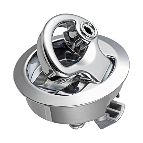 Preisvergleich Produktbild FutuHome Pull Lock Möbelschloss Möbelgriff Schloss für Möbel Schreibtisch Kabinett Briefkasten Schrank - L 50 mm