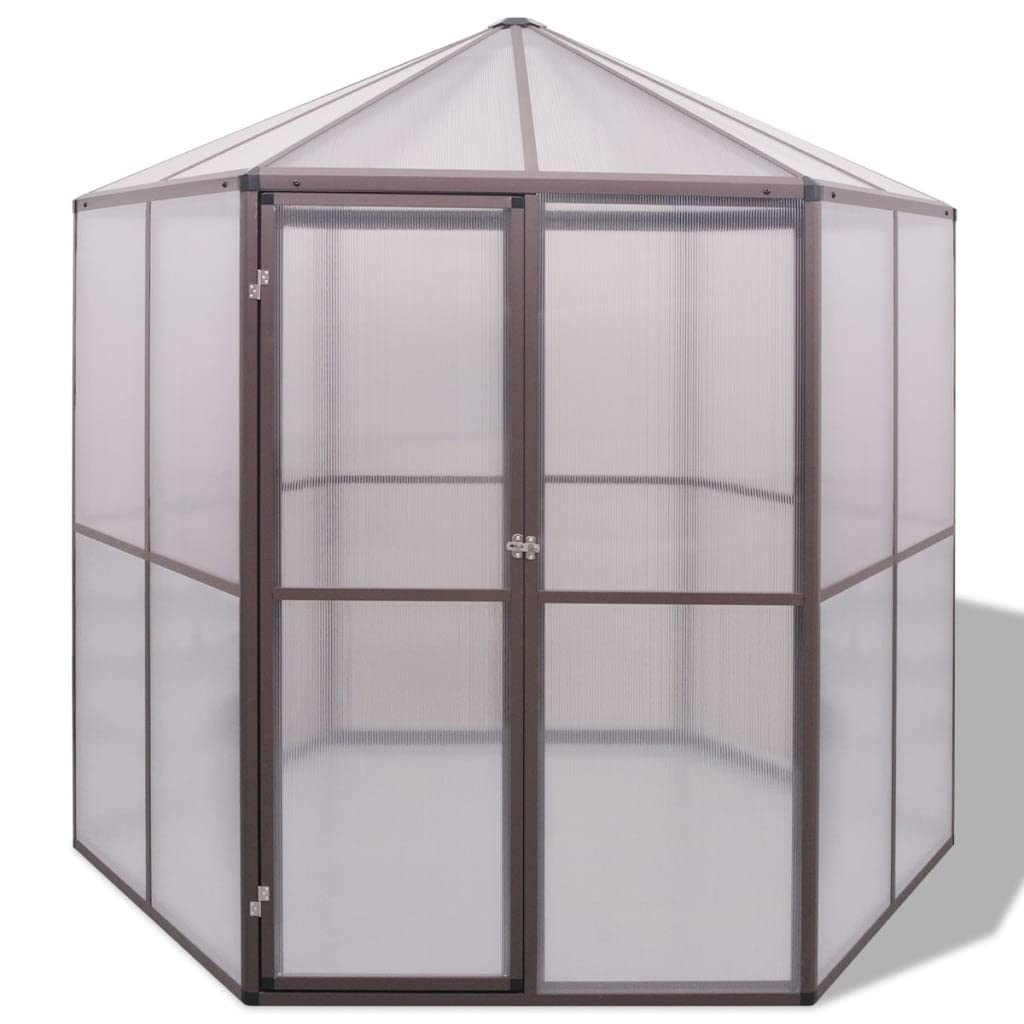 Serra in alluminio 240 x 211 x 232 cm
