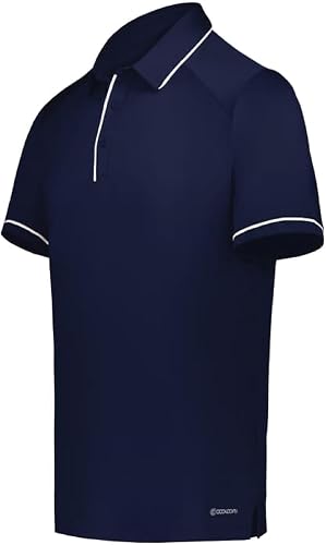 Holloway Powered by Coolcore® Performance Polo Navy/White 2XL