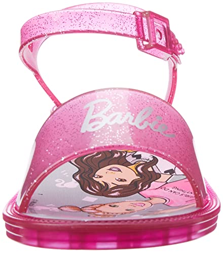 Sandália Barbie Style, Grendene Kids, Criança Unissex, Rosa Glitter, 26/27