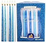 Certifié casher : ces bougies Hannukah pour menorah répondent à toutes les exigences de la loi juive pour être allumées et sont conçues pour brûler pendant plus de 30 minutes.