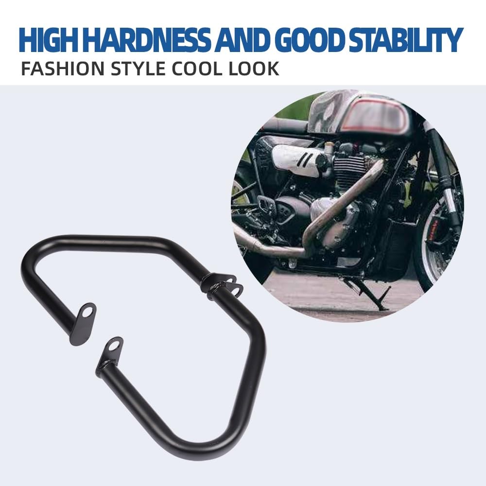 TEMKIN Paramotore per Motorcycle Paramotore Barre Protezione Paraurti Stunt Cage Protector Accessori Moto per Triumph per Street per Twin 2017-2021 per Speed ​​per Twin 1200 Protezione Motore Moto