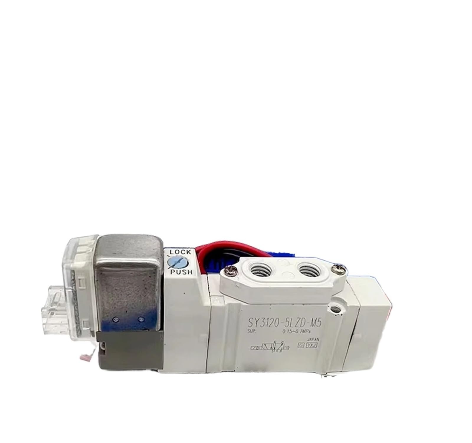 Électrovanne SY3120-5LOZ-C4 pour guidage pneumatique de précision