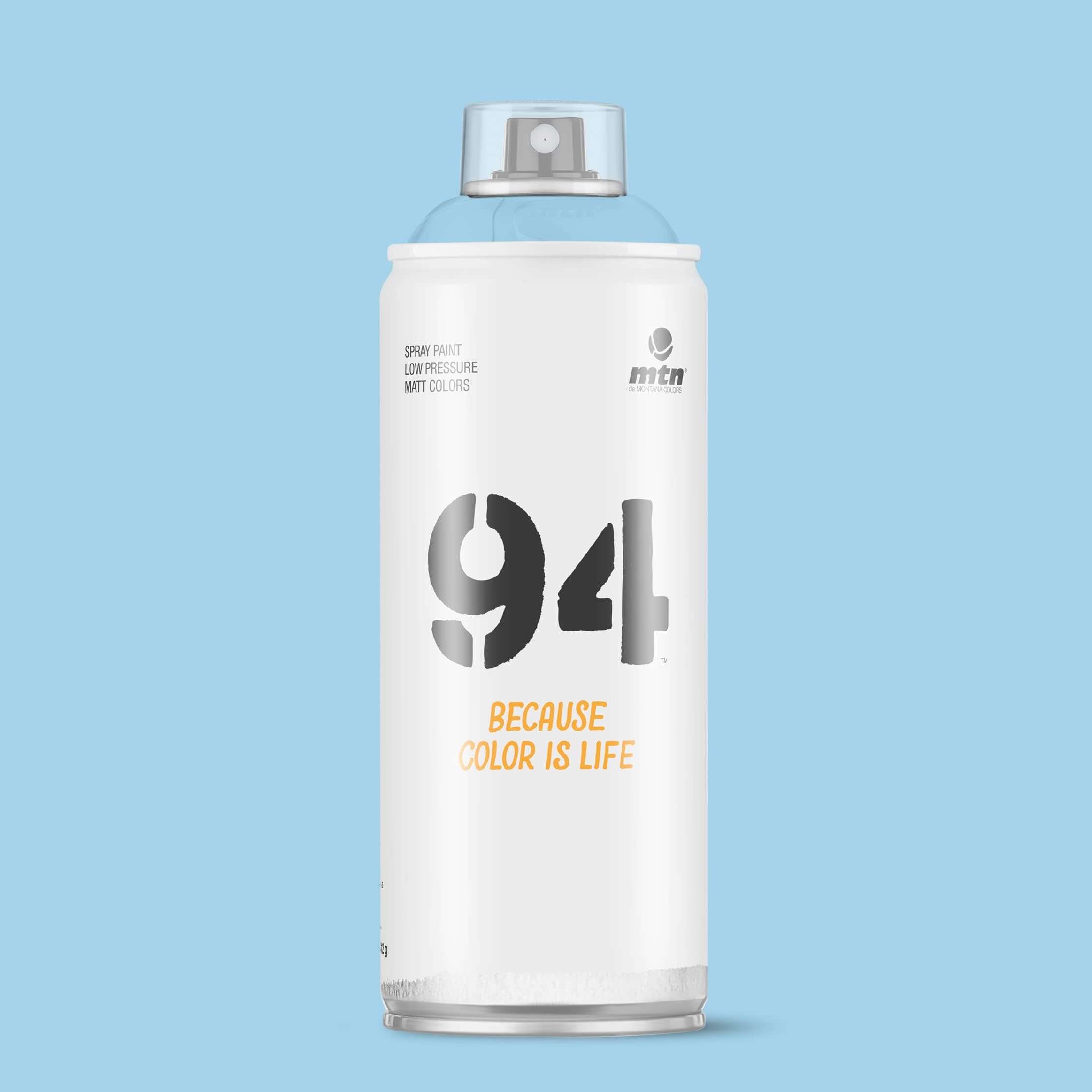 mtn paints 94RV-157 - MTN 94 Spray Paint Thalassa Blue - 400ml