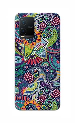 Image of Printed Hard Back Cover Case for Vivo T1x Back Cover (Miraculous Patterns) -1803
