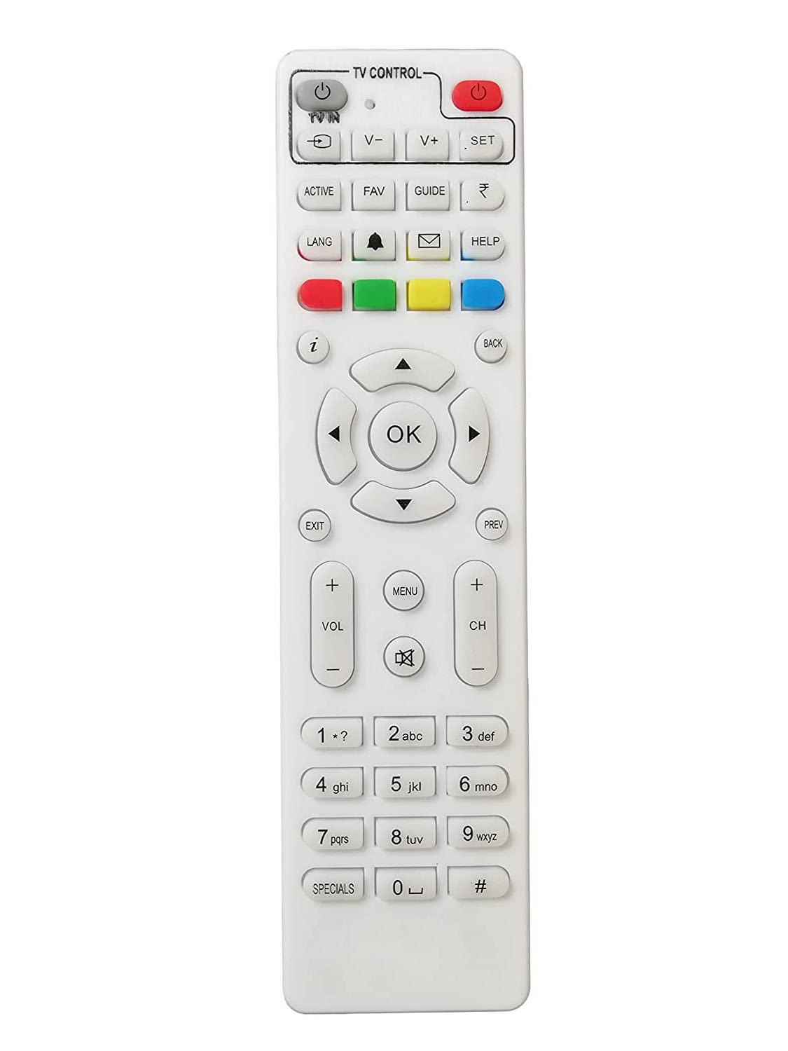 BhalTech Set Top Box Remote Control (Suitable for Videocon D2H Old Must be Exactly Same) Compatible with Videocon D2H Remote