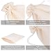 BENECREAT 24 PCS Bolsas de Arpillera de Gran Tamaño con Cordón Bolsa...