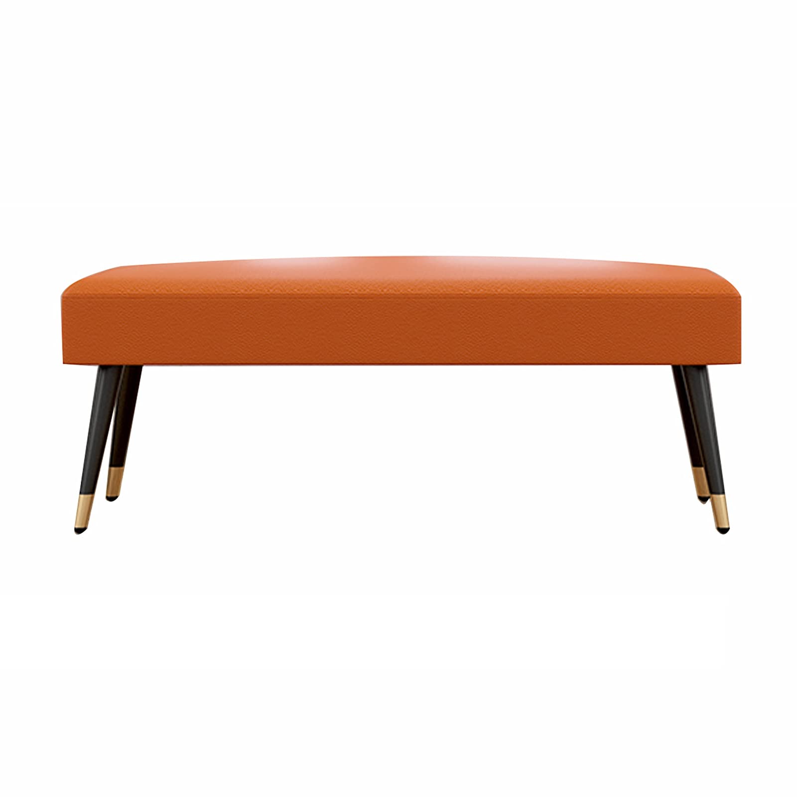 KLGFBDC Modern Chan Shoe Bench - Stylish Faux Fur Upholstered Stool for Bedroom Entryway & Living Room - Versatile Bed End Seat Chic Design & Comfortable Footrest