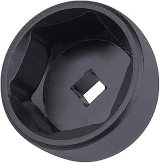 27mm 6-Point Socket, Low Profile Oil Filter Wrench，3/8" Drive Oil Filter Removal Tool For Mercedes-Benz A-Class,Ford,Renault,Nissan,Dodge,Hyundai,Kia,Mini,Fiat, All 27mm Oil Filter Caps(Black)