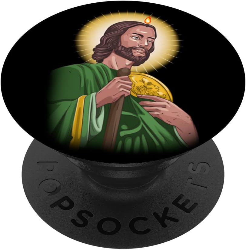 San Judas Tadeo retrato PopSockets Adhesive PopGrip