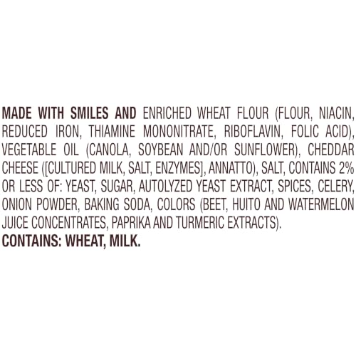 Image of Goldfish Colors Cheddar Cheese Crackers, Baked Snack Crackers, 6.6 oz Bag (Pack of 6)