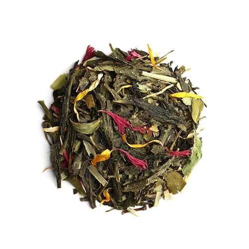 Té verde suelto orgánico wellness brasileño 3.5 oz miniatura 2