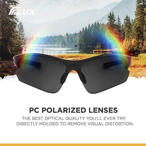 Flux Rainier Outdoor Sports Sunglasses for Men Women with PC Polarized Lenses3
