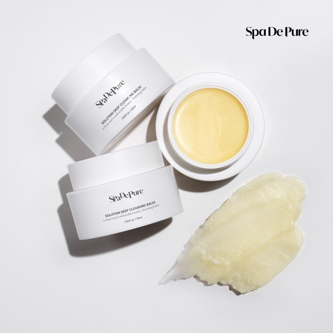 Cleansing Balm – Deep Clean, Pore Purifying, Oil-to-Milk Formula, Removes Makeup, Ideal for Dry & Sensitive Skin, Gentle & Hydrating for All Skin Types 50mL - Image 2