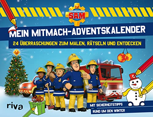 Feuerwehrmann Sam – Mein Mitmach-Adventskalender: 24 Überraschungen zum...
