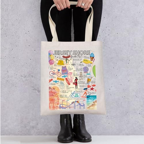 Bolso de viaje Jersey Shore WZMPA - Regalo para vacaciones y recuerdo de viaje miniatura 6