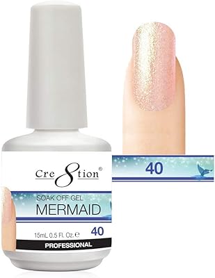 Cre8tion - Mermaid Collection Soak Off Gel 15mL | MM40