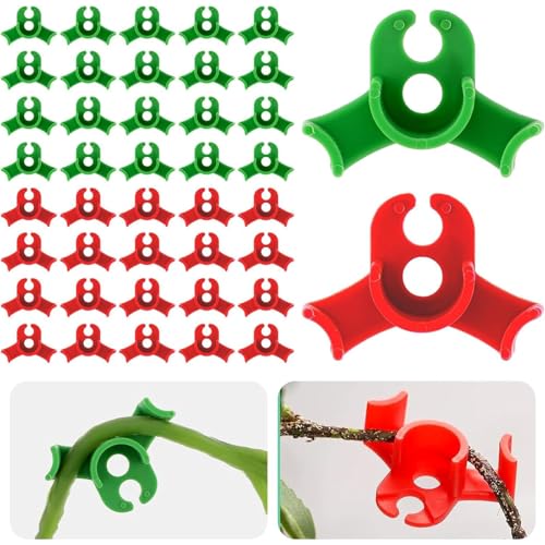 PVFZXS 40 unidades de flexión para plantas, cannabis, clips lst clips, pinzas para plantas, flexión de plantas, entrenador de plantas, clips Lst Clips para plantas, cannabis, pinzas para plantas,