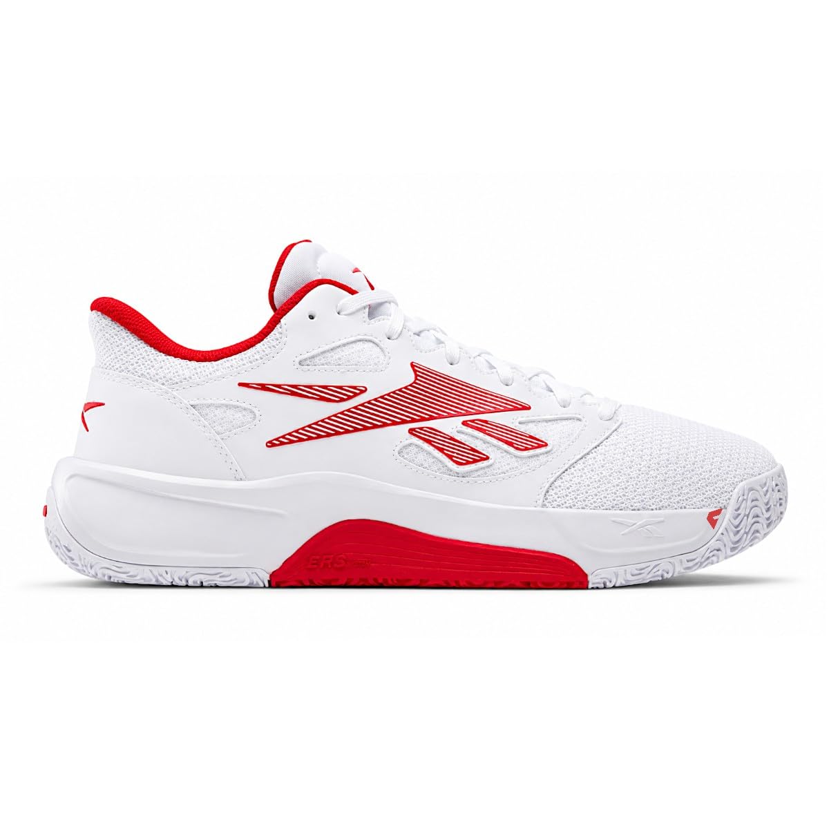 Reebok - Engine Lt Basketball Shoes  Ftwr White/Ftwr White/Sport Red  Size 41