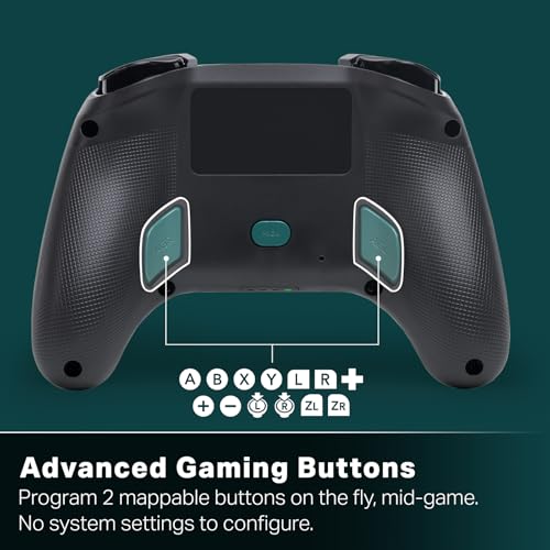 Image of PowerA Advantage Wireless Controller for Nintendo Switch 2 - Zelda Decayed Master Sword, Officially Licensed, Hall Effects, Mappable Buttons, Pro Controller, C Button, Motion Controls