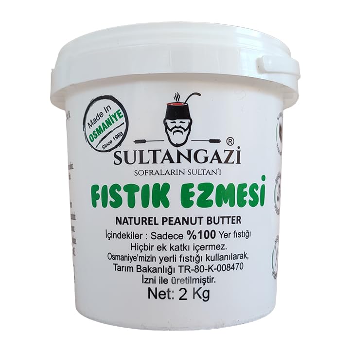 Yer Fıstığı — Şekersiz Katkısız Fıstık Ezmesi%100 2 kg