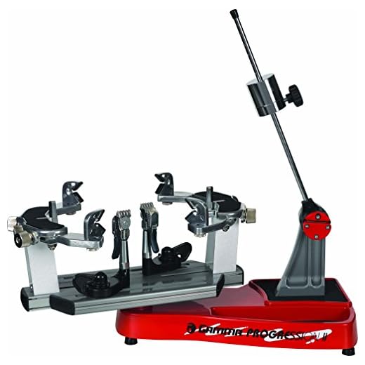 Gamma Progression II 602 FC: 360 Degree Rotation Tabletop Racquet Stringer Machines with Stringing Accessories / Racket String Tools - Machine Strings Racquetball, Squash, Tennis or Badminton Rackets