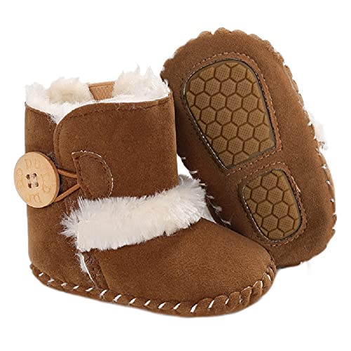 ▷ Jonbaem Botas de invierno para recién nacidos, para niños y ni