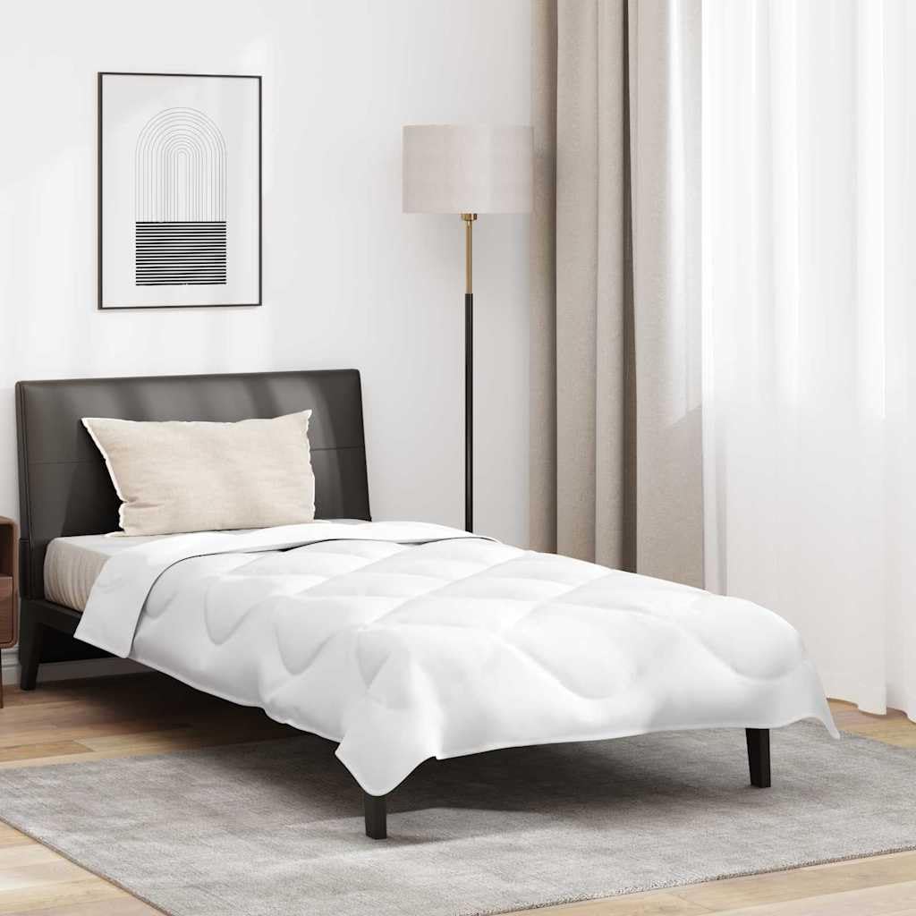 Parure de lit moderne blanche en microfibre haute densité de qualité