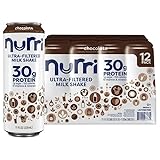 Nurri 30g Protein Shake, Chocolate, 11 Fluid Ounce (Pack of 12)