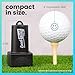 ExcelMark Pro Golf Ball Stamp - Easy Ball Identification - Choose from 25+ Styles and 4 Colors! - Middle Finger