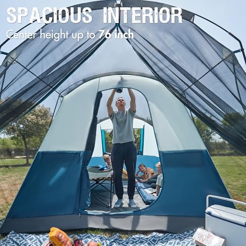 Portal 6 Person Screen Porch Tent