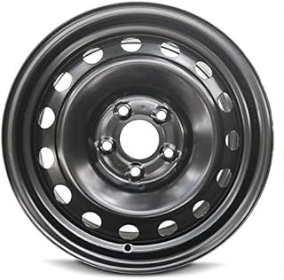 For 2003-2020 Mazda 3 16 Inch Black Painted Steel Rim - OE Direct Replacement - Road Ready Car Wheel